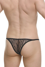 Bikini Plellis Lace Savane Black