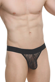 Thong Maulay Lace Savane Black
