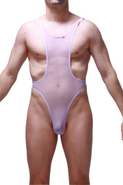 Bodythong Aunou Net Lilac