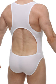 Bodybrief Rib Open White