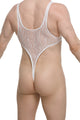 Bodythong Carbay Lace Savane White