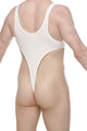Bodythong Carbay Rib White