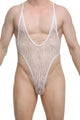 Bodythong Causson Lace Savane White