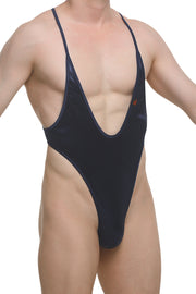 Bodythong Causson Satin Midnight Blue