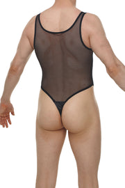 Bodythong Pencran Mesh Black