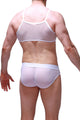 Micro Tank Top Mesh White
