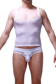 Tank Top Attan Bee White