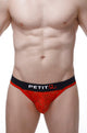 Thong Maulay Lace Red